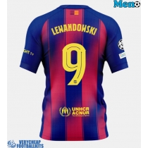 Barcelona Robert Lewandowski #9 Replica Home Shirt 2025-26 Short Sleeve